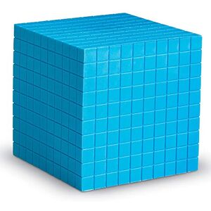Learning Resources Blue Plastic Base Ten Cube Learning Resources Blue Plastic Base Ten Cube