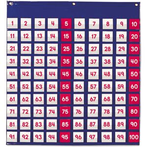 Learning Resources Hundred Pocket Chart 120 Cards Grades K+ Classro Learning Resources Hundred Pocket Chart 120 Cards Grades K+ Classro