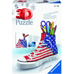 Ravensburger Sneaker American Style 112 Piece 3D Jigsaw Puzzle for Kid Ravensburger Sneaker American Style 112 Piece 3D Jigsaw Puzzle for Kid