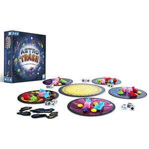 USAOPOLY Astro Trash Family Board Game Fast Paced Family Dice Board USAOPOLY Astro Trash Family Board Game Fast Paced Family Dice Board