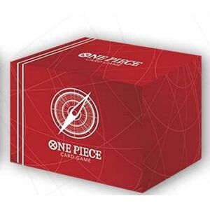 Bandai One Piece Card Game: Clear Card Case - Standard Red Accesso Bandai One Piece Card Game: Clear Card Case - Standard Red Accesso