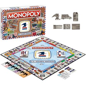 USAopoly US Stamps Monopoly Board game USAopoly US Stamps Monopoly Board game