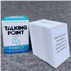 Unbranded Talking Point Game: 200 Conversation Starters for Family & Couples - Purpose Car Unbranded Talking Point Game: 200 Conversation Starters for Family & Couples - Purpose Car