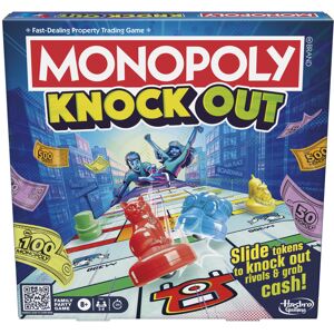 Monopoly Knockout Family Party Game - Family Fun & Fast Play Monopoly Knockout Family Party Game - Family Fun & Fast Play