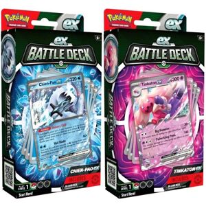 Asmodee Pokemon TCG Ex Battle Deck - Chien-Pao/Tinkaton Trading Card Game Asmodee Pokemon TCG Ex Battle Deck - Chien-Pao/Tinkaton Trading Card Game