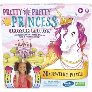 Hasbro Gaming Pretty Princess Unicorn Edition Board Game Includes 20 Pieces (Am Hasbro Gaming Pretty Princess Unicorn Edition Board Game Includes 20 Pieces (Am