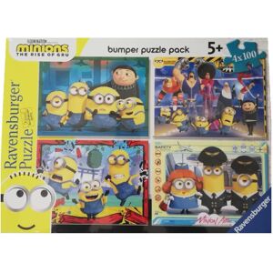 Ravensburger Minions The Rise Of Gru X4 100 Piece Jigsaw Puzzles Ravensburger Minions The Rise Of Gru X4 100 Piece Jigsaw Puzzles