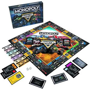 USAopoly Monopoly: Monster Jam Buy Sell Trade Iconic Monster Trucks Including Grave D USAopoly Monopoly: Monster Jam Buy Sell Trade Iconic Monster Trucks Including Grave D