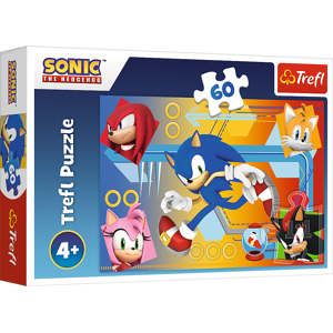 TREFL SEGA Sonic The Hedghog 60 Piece Jigsaw Puzzle TREFL SEGA Sonic The Hedghog 60 Piece Jigsaw Puzzle