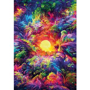 Clementoni Colour Boom Psychedelic Jungle Sunrise Jigsaw Puzzle (500 Pieces) Clementoni Colour Boom Psychedelic Jungle Sunrise Jigsaw Puzzle (500 Pieces)