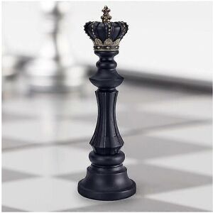 Unbranded (40cm King Black) Luxury Chess Set Home Decoration Resin Chess Pieces Family Boa Unbranded (40cm King Black) Luxury Chess Set Home Decoration Resin Chess Pieces Family Boa