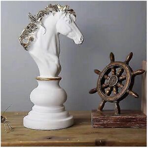 Unbranded (27cm Knight Queen) Luxury Chess Set Home Decoration Resin Chess Pieces Family B Unbranded (27cm Knight Queen) Luxury Chess Set Home Decoration Resin Chess Pieces Family B