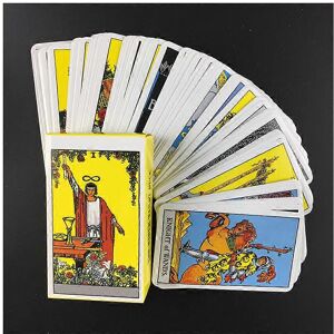 Unbranded (78PCS TT17) Occult Tarot Cards English Version Fun Deck Table Divination Fate Unbranded (78PCS TT17) Occult Tarot Cards English Version Fun Deck Table Divination Fate