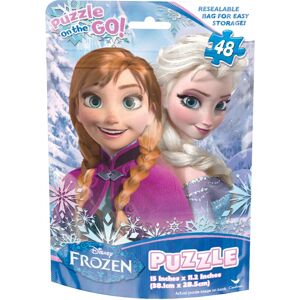 Disney Frozen Basic Puzzle on The Go in Foil Bag (48-Piece) assorted puzzles Disney Frozen Basic Puzzle on The Go in Foil Bag (48-Piece) assorted puzzles