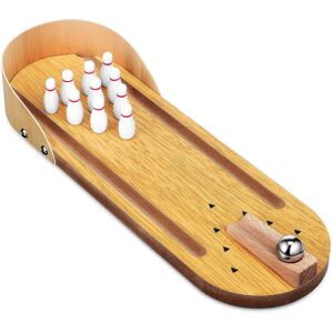 Kricely (As show, One size) 1 Set Mini Bowling Set Tabletop Bowling Game Mini Game Table Kricely (As show, One size) 1 Set Mini Bowling Set Tabletop Bowling Game Mini Game Table