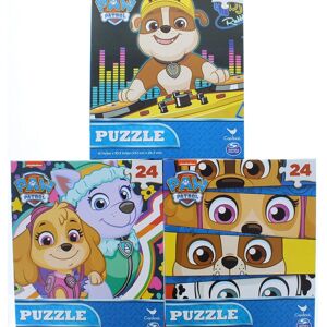 3 Pk. Paw Patrol Jigsaw Puzzle 24 Piece (Assorted Puzzles) 3 Pk. Paw Patrol Jigsaw Puzzle 24 Piece (Assorted Puzzles)
