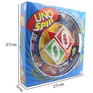 Unbranded (Blue) Spin Card Uno Game Board Game Toy Family Party Education Gift Interactive Unbranded (Blue) Spin Card Uno Game Board Game Toy Family Party Education Gift Interactive