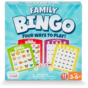 Chuckle & Roar - Family Bingo - Game Night Staple - Counting and Matching Skills Chuckle & Roar - Family Bingo - Game Night Staple - Counting and Matching Skills
