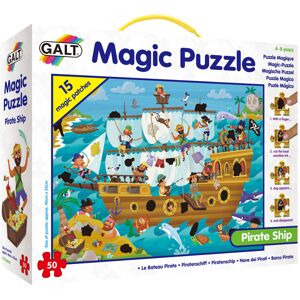 Galt Pirate Ship Magic Puzzle - 50 Pieces for Kids Galt Pirate Ship Magic Puzzle - 50 Pieces for Kids