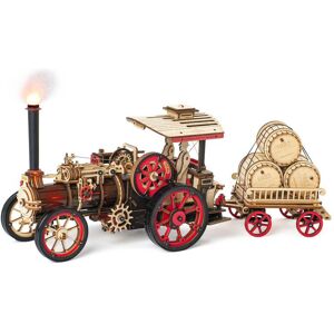 Maxpower (LKA01) Robotime Rokr Car Model Building Kit 3D Wooden Puzzle Steam Kit 1:28 Me Maxpower (LKA01) Robotime Rokr Car Model Building Kit 3D Wooden Puzzle Steam Kit 1:28 Me