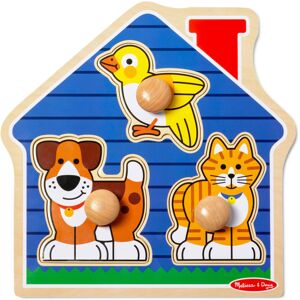 Melissa & Doug Pets Jumbo Knob Wooden Puzzle Melissa & Doug Pets Jumbo Knob Wooden Puzzle