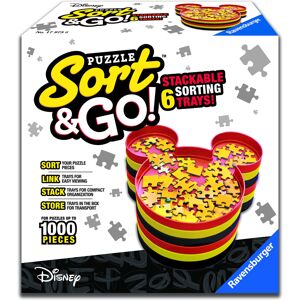 Ravensburger 17975 Disney Mickey Mouse Sort & Go Jigsaw Puzzle Accessory - Sturd Ravensburger 17975 Disney Mickey Mouse Sort & Go Jigsaw Puzzle Accessory - Sturd