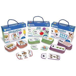 Learning Resources Preschool Puzzle Cards ABCs Counting 3Letter Words Ages 3 Learning Resources Preschool Puzzle Cards ABCs Counting 3Letter Words Ages 3