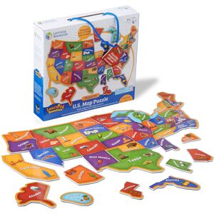 TAKUMIYA Learning Resources Magnetic US Map Puzzle - 44 Pieces Puzzle for Kid TAKUMIYA Learning Resources Magnetic US Map Puzzle - 44 Pieces Puzzle for Kid