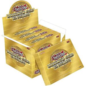 Yu-Gi-Oh! Yugioh Maximum Gold El Dorado Booster Sealed Display Box: 5 Mini-Boxes (20 Total Yu-Gi-Oh! Yugioh Maximum Gold El Dorado Booster Sealed Display Box: 5 Mini-Boxes (20 Total