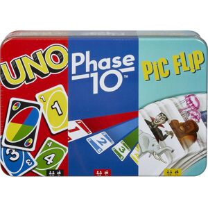 Games UNO Phase 10 and Pic Flip Bundle 3 Mattel Card Games in Decorativ Games UNO Phase 10 and Pic Flip Bundle 3 Mattel Card Games in Decorativ