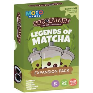 Sabobatage Expansion Pack: Legends of Matcha - Easy Family-Friendly Party Game Sabobatage Expansion Pack: Legends of Matcha - Easy Family-Friendly Party Game