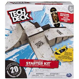 Tech Deck - Starter Kit - Ramp Set with Exclusive Board and Trainer Clips Tech Deck - Starter Kit - Ramp Set with Exclusive Board and Trainer Clips