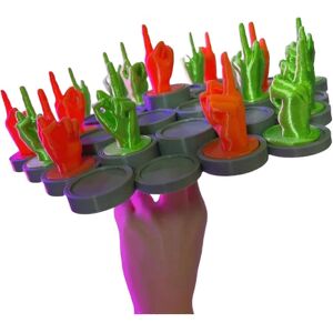 Unbranded (A) Middle Finger Balance Game, Funny Balance Board Game Set, Two Player Balance Unbranded (A) Middle Finger Balance Game, Funny Balance Board Game Set, Two Player Balance