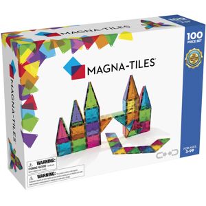 MAGNA-TILES Classic 100-Piece Magnetic Construction Set, The ORIGINAL Magnetic B MAGNA-TILES Classic 100-Piece Magnetic Construction Set, The ORIGINAL Magnetic B