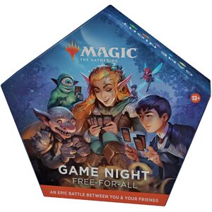 Wizards of the Coast Magic The Gathering Game Night: Free for All 2022, Fantasy Card Game for 2 - 5 P Wizards of the Coast Magic The Gathering Game Night: Free for All 2022, Fantasy Card Game for 2 - 5 P