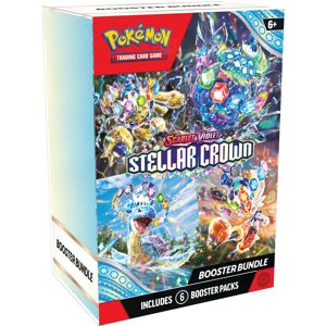 Pokémon Pok?mon TCG: Scarlet & Violet?Stellar Crown Booster Bundle (6 Booster Packs) Pokémon Pok?mon TCG: Scarlet & Violet?Stellar Crown Booster Bundle (6 Booster Packs)
