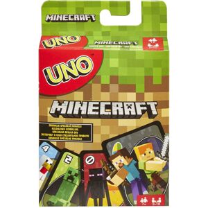 Mattel Games UNO Minecraft, Collectible Card Deck with 112 Cards, Card Game for Mattel Games UNO Minecraft, Collectible Card Deck with 112 Cards, Card Game for