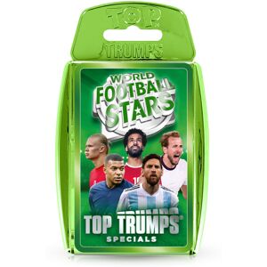 Top Trumps World Football Stars Specials Card Game Green, Play with Lionel Messi Top Trumps World Football Stars Specials Card Game Green, Play with Lionel Messi