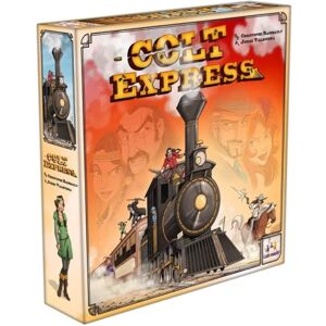Asmodee Ludonaute Colt Express Board Game Ages 10+ 2-6 Players 40 Minutes Playing Time Asmodee Ludonaute Colt Express Board Game Ages 10+ 2-6 Players 40 Minutes Playing Time