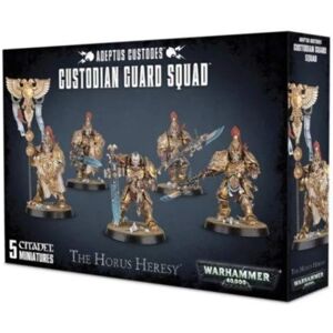 Games Workshop 99120108006 "Adeptus Custodes Custodian Guard Miniature Game,Blac Games Workshop 99120108006 "Adeptus Custodes Custodian Guard Miniature Game,Blac