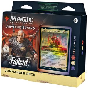 Magic The Gathering Magic: The Gathering Fallout Commander Deck - Hail, Caesar (100-Card Deck, 2-Car Magic The Gathering Magic: The Gathering Fallout Commander Deck - Hail, Caesar (100-Card Deck, 2-Car