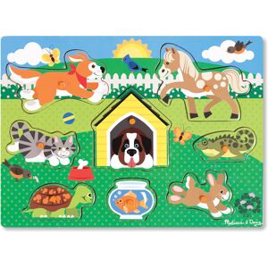 Melissa & Doug Pets Wooden Peg Puzzle (8 pcs) Melissa & Doug Pets Wooden Peg Puzzle (8 pcs)