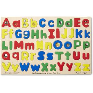Melissa & Doug Upper & Lower Case Alphabet Letters Wooden Puzzle - 52 Pieces Melissa & Doug Upper & Lower Case Alphabet Letters Wooden Puzzle - 52 Pieces