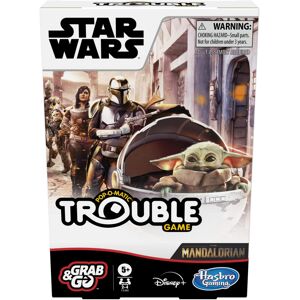 Hasbro Gaming Trouble: Star Wars The Mandalorian Edition Board Game for Kids Age Hasbro Gaming Trouble: Star Wars The Mandalorian Edition Board Game for Kids Age