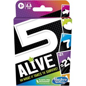 Hasbro 5 Alive Card Game Fast-Paced Game for Kids and Families Easy to Learn Fun Fam Hasbro 5 Alive Card Game Fast-Paced Game for Kids and Families Easy to Learn Fun Fam