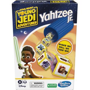 Hasbro Gaming Yahtzee Jr. Star War: Young Jedi Adventures Edition Board Game for Hasbro Gaming Yahtzee Jr. Star War: Young Jedi Adventures Edition Board Game for