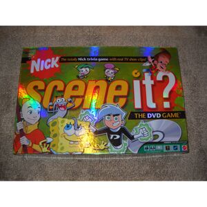 Mattel Scene It? Nickelodeon DVD Board Game Mattel Scene It? Nickelodeon DVD Board Game