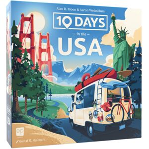 USAopoly 10 Days in The USA Family Road Trip Board Game for All Ages Designed by Alan USAopoly 10 Days in The USA Family Road Trip Board Game for All Ages Designed by Alan