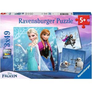 Ravensburger Disney Frozen Winter Adventures Puzzle Set - 3 x 49-Piece Jigsaw Pu Ravensburger Disney Frozen Winter Adventures Puzzle Set - 3 x 49-Piece Jigsaw Pu
