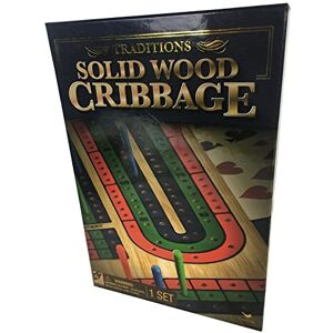 Spin Master 6040399 Traditions Solid Wood Cribbage Board Game Spin Master 6040399 Traditions Solid Wood Cribbage Board Game